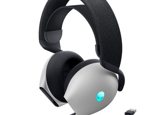 Alienware AW725H Auricolare Con cavo e senza cavo A Padiglione Gaming USB tipo-C Bluetooth Nero, Bianco