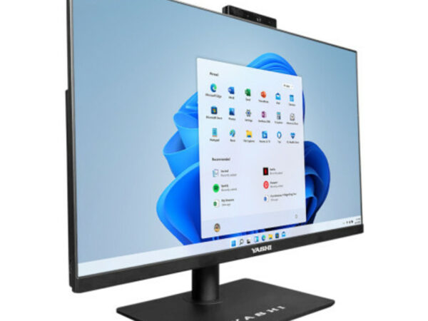 YASHI AY24801 All-in-One PC Intel Core i5 i5-12450H 60,5 cm (23.8") 1920 x 1080 Pixel PC All-in-one 8 GB DDR4-SDRAM 512 GB SSD Windows 11 Pro Wi-Fi 6 (802.11ax) Nero