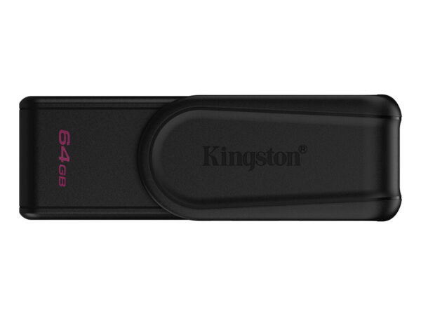 Kingston Technology DataTraveler 64GB Portable USB 3.2 Gen 1 Exodia S (Nero/Nero)