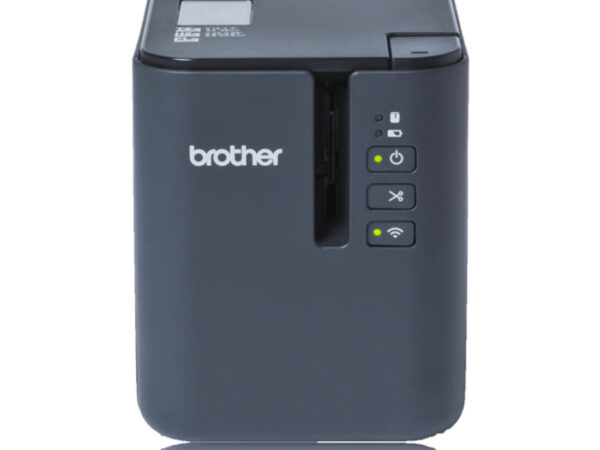 Brother PT-P900WC stampante per etichette (CD) Trasferimento termico 360 x 360 DPI 60 mm/s Con cavo e senza cavo HSE/TZe Wi-Fi