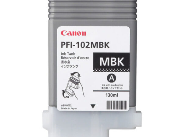 Canon PFI-102MBK cartuccia d'inchiostro Originale Nero opaco