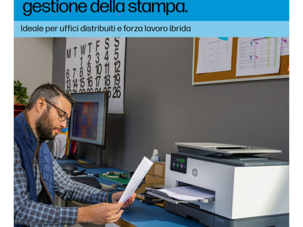 HP OfficeJet Pro 9130b Wireless All-in-One Colore Stampante, Stampa fronte/retro; fotocopiatrice, scanner