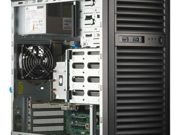 Supermicro SYS-531R-I barebone per PC/stazione di lavoro Mini-Tower Nero Intel C262