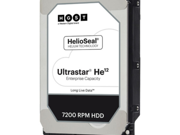 Western Digital Ultrastar He12 disco rigido interno 12 TB 7200 Giri/min 256 MB 3.5" Serial ATA III