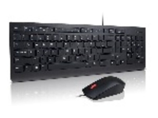 Lenovo 4X30L79922 tastiera Mouse incluso Universale USB QWERTY Nero