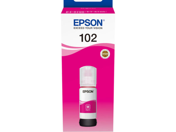 Epson 102 EcoTank Magenta ink bottle