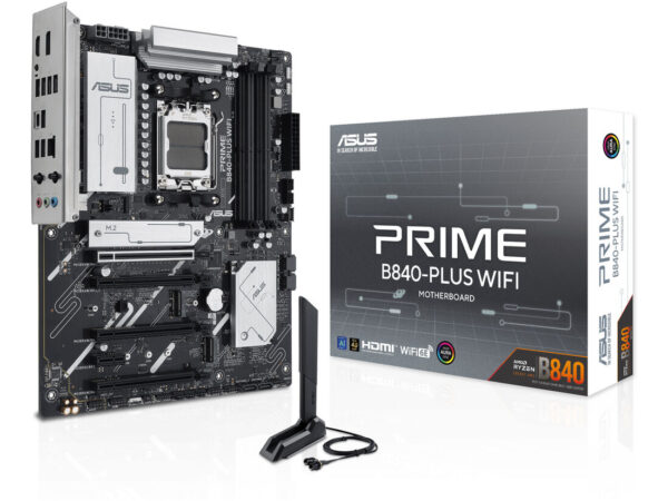 ASUS PRIME B840-PLUS WIFI AMD B840 Socket AM5 ATX