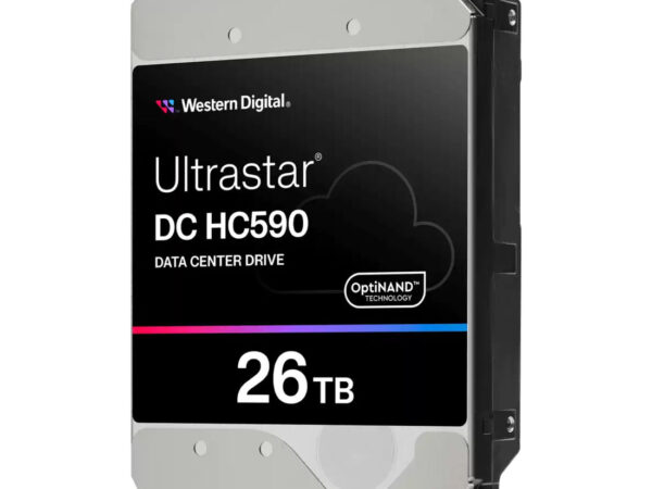 Western Digital DC HC590 disco rigido interno 26 TB 7200 Giri/min 3.5" SATA