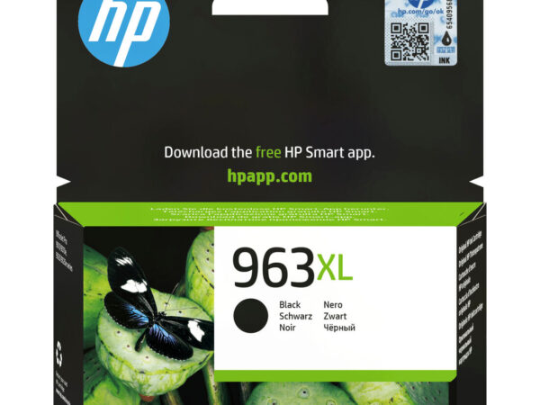 HP Cartuccia di inchiostro nero originale 963XL ad alta capacità