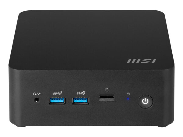 MSI CUBI NUC 1MG-238BEU barebone per PC/stazione di lavoro 0.84L sized PC Nero 120U Intel SoC