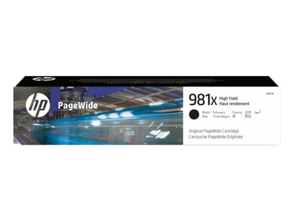 HP Cartuccia nero originale ad alta capacità 981X PageWide