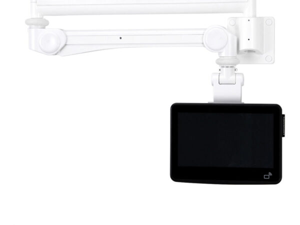 Neomounts FPMA-HAW300 Supporto monitor a parete tipo medicale 10-24" - alt. 115-135 cm - molla a gas