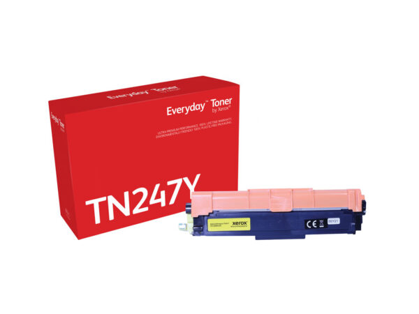 Everyday Toner  di Xerox Giallo compatibile con Brother TN247Y, Alta capacità