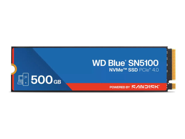 SanDisk WD Blue SN5100 500 GB M.2 PCI Express 4.0 NVMe QLC 3D NAND
