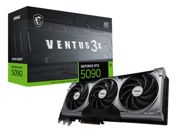 MSI VENTUS GEFORCE RTX 5090 32G 3X OC scheda video NVIDIA 32 GB GDDR7