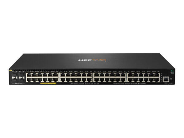HPE Aruba Networking 2930F 48G PoE+ 4SFP+ 740W Switch