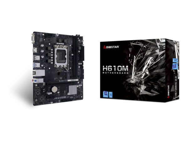 Biostar H610MHC 2.0 scheda madre Intel H610 LGA 1700 micro ATX