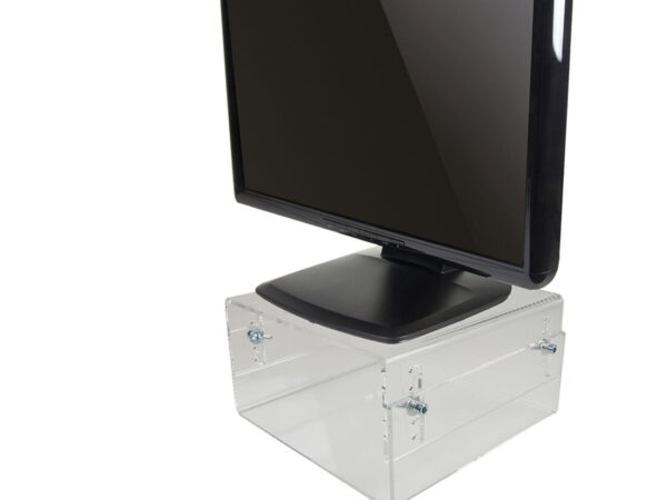 Neomounts NSMONITOR40 Supporto per monitor/laptop - regolazione altezza - universale