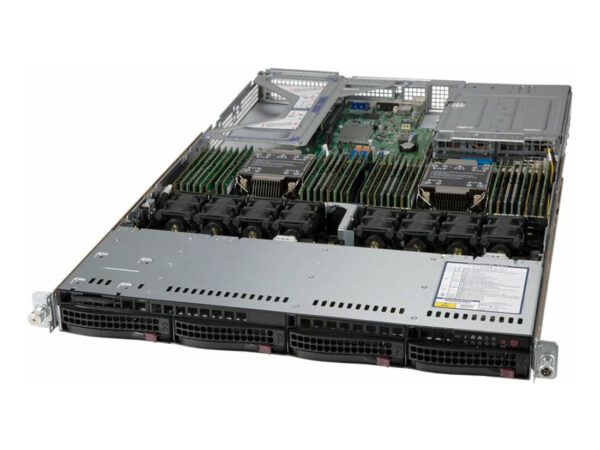 Supermicro SYS-610U-TNR barebone per PC/stazione di lavoro Nero Intel C621 LGA 4189
