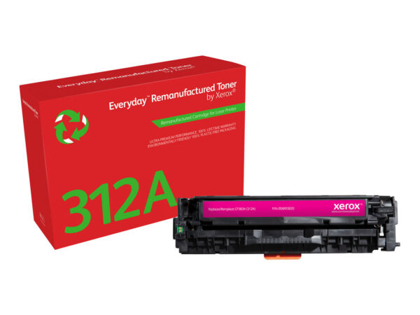 Toner rigenerato Everyday di Xerox Magenta compatibile con HP 312A (CF383A), Capacità standard