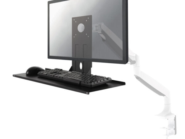 Neomounts KEYB-V200BLACK Portatastiera e portamouse Installazione VESA - larg. 65 cm