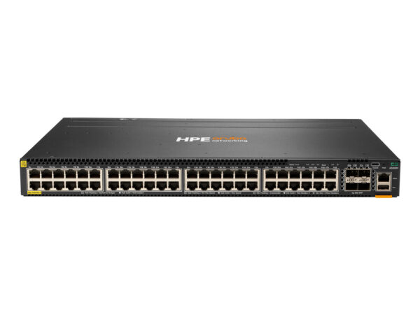 HPE Aruba Networking CX 6300M 48-port 1GbE Class 4 PoE and 4-port SFP56 Switch