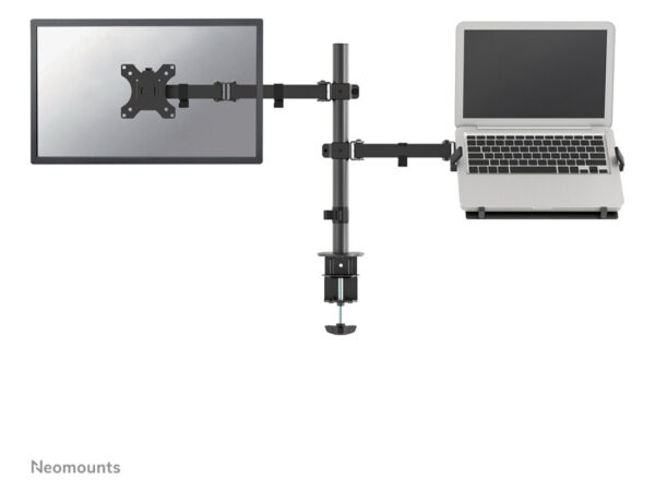 Neomounts FPMA-D550NOTEBOOK Braccio per monitor con supporto per laptop 10-32"