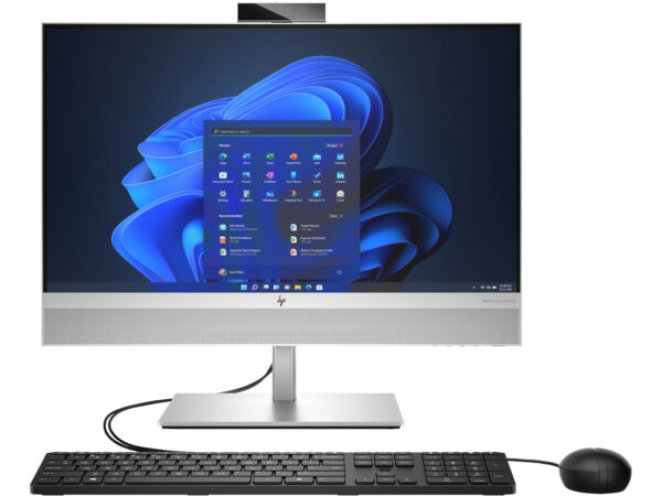 HP EliteOne 840 G9 Intel Core i7 i7-14700 60,5 cm (23.8") 1920 x 1080 Pixel Touch screen PC All-in-one 16 GB DDR5-SDRAM 512 GB SSD Windows 11 Pro Wi-Fi 6E (802.11ax) Argento