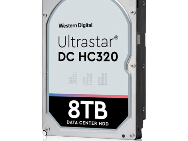 Western Digital Ultrastar DC HC320 disco rigido interno 8 TB 7200 Giri/min 256 MB 3.5" Serial ATA III