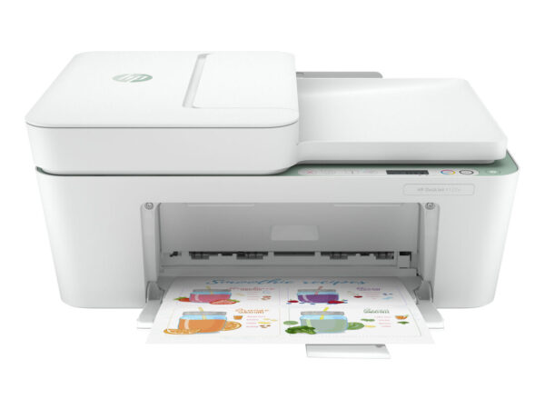 HP DeskJet 4122e Wireless All-in-One Colore Stampante, Instant Ink; Fotocopiatrice, scanner