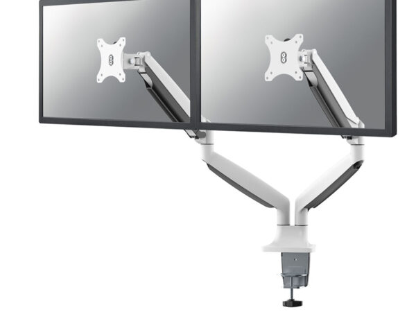 Neomounts NM-D750DWHITE Braccio per monitor 10-32" - molla a gas