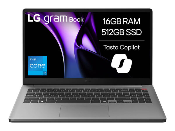 LG Gram Book Notebook 15,6" Intel i5 16GB 512GB