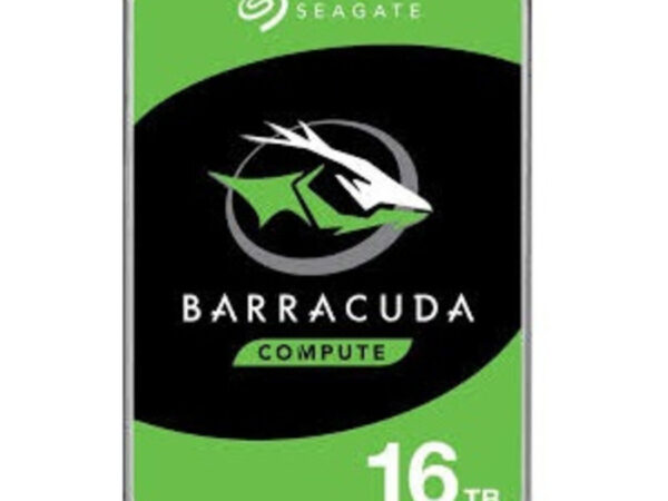 Seagate Barracuda 16TB disco rigido interno 7200 Giri/min 512 MB 3.5" SATA