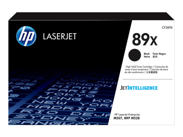 HP Cartuccia toner nero originale LaserJet 89X ad alta capacità