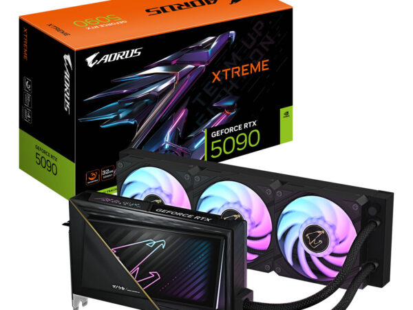 GIGABYTE AORUS GeForce RTX 5090 XTREME WATERFORCE 32G Scheda Grafica - 32 GB GDDR7, 512 bit, PCI-E 5.0, 2655 MHz Frequenza Base, 3 x DP 2.1a, 1 x HDMI 2.1b, NVIDIA DLSS 4, GV-N5090AORUSX W-32GD