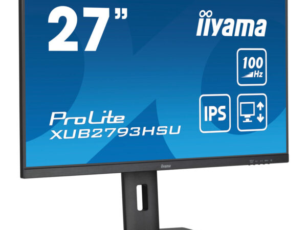 iiyama ProLite XUB2793HSU-B7 Monitor PC 68,6 cm (27") 1920 x 1080 Pixel Full HD LED Nero