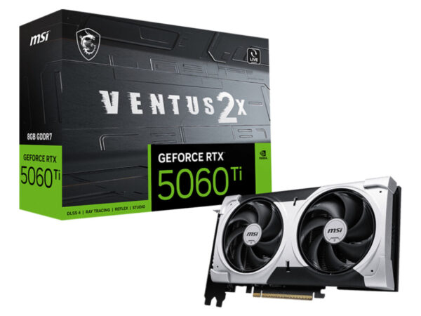 MSI GeForce RTX 5060 Ti 8G VENTUS 2X PLUS NVIDIA 8 GB GDDR7