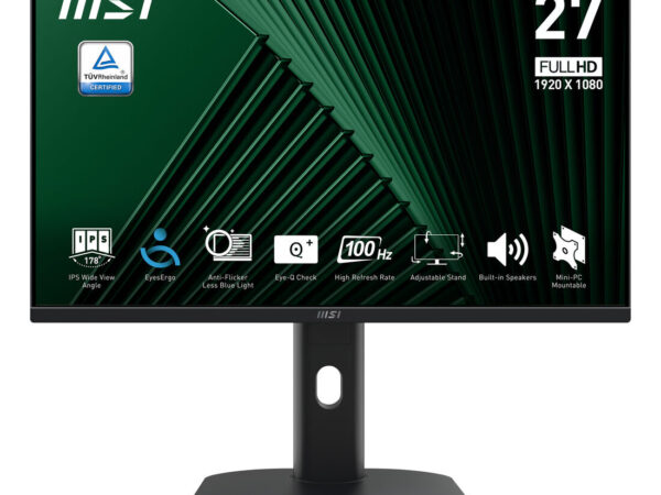 MSI PRO MP275PG Monitor PC 68,6 cm (27") 1920 x 1080 Pixel Full HD LCD Nero