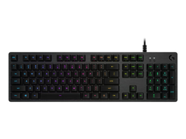 Logitech G 920-009343 tastiera Gaming USB QWERTY Italiano Carbonio