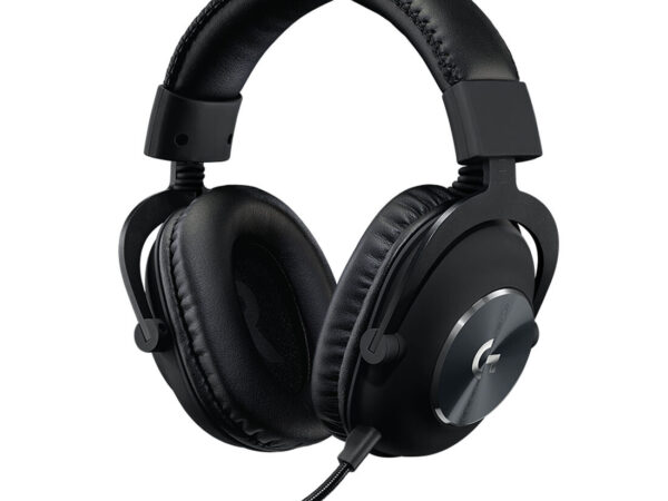 Logitech G PRO x Cuffia Gaming Cablata con Microfono Blue VO!CE, DTS Headphone:X 7.1 e Driver PRO-G da 50 mm, 7.1 Surround Pensato per Esport Gaming, per PC/PS/Xbox/Nintendo Switch, Nero