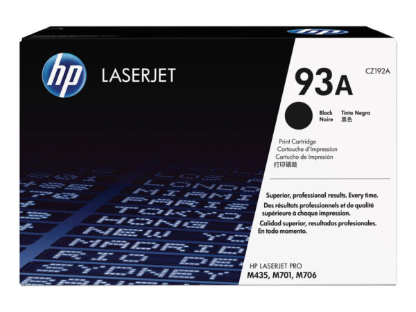 HP Cartuccia Toner originale nero LaserJet 93A