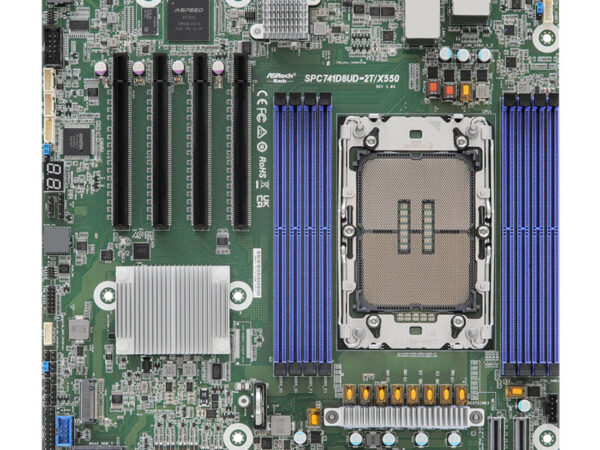 Asrock SPC741D8UD-2T/X550 scheda madre Intel C741 LGA 4677 (Socket E) micro ATX
