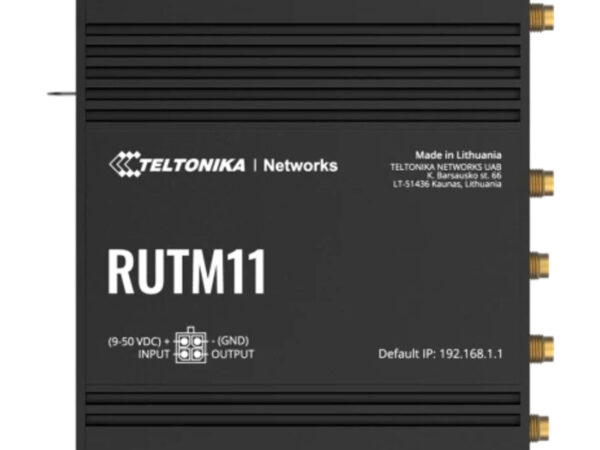 Teltonika RUTM11 router cablato Gigabit Ethernet Nero