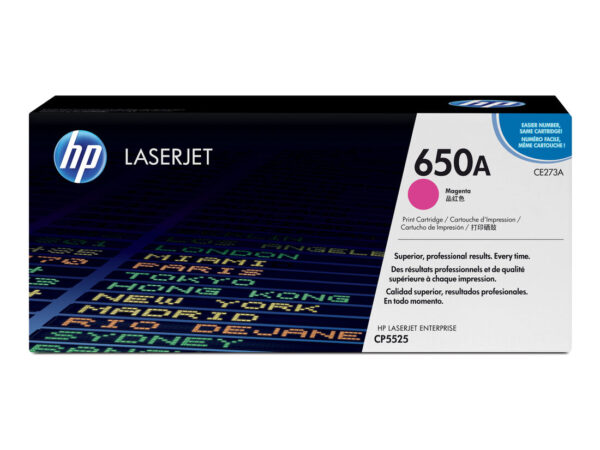 HP Cartuccia Toner originale magenta LaserJet 650A