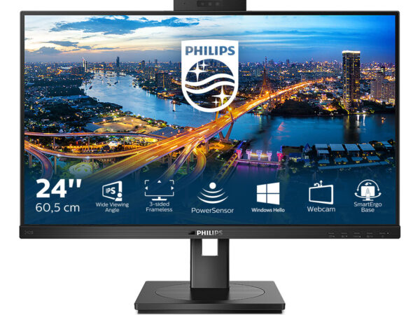 Philips B Line 242B1H/00 LED display 60,5 cm (23.8") 1920 x 1080 Pixel Full HD Nero