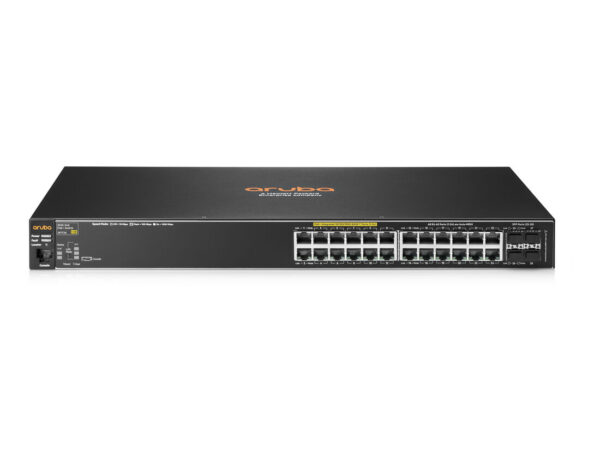 HPE Aruba Networking Aruba 2530 24G PoE+ Gestito L2 Gigabit Ethernet (10/100/1000) Supporto Power over Ethernet (PoE) 1U Nero