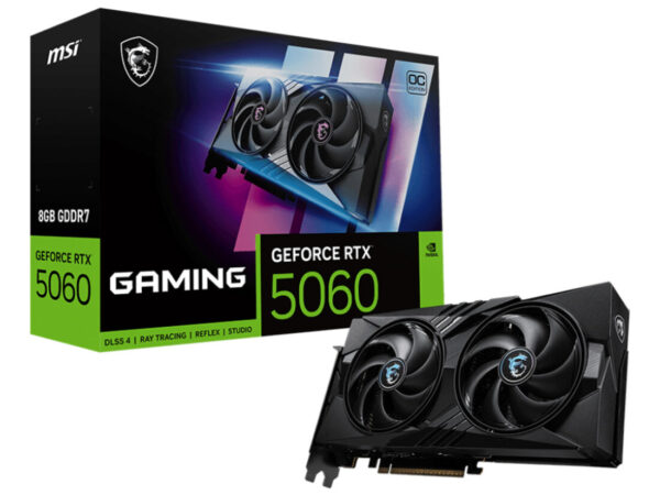 MSI GeForce RTX 5060 8G GAMING OC NVIDIA 8 GB GDDR7