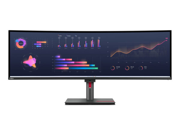 Lenovo ThinkVision P49w-30 LED display 124,5 cm (49") 5120 x 1440 Pixel DQHD Nero