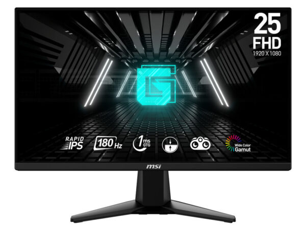 MSI G255F Monitor PC 62,2 cm (24.5") 1920 x 1080 Pixel Full HD LCD Nero