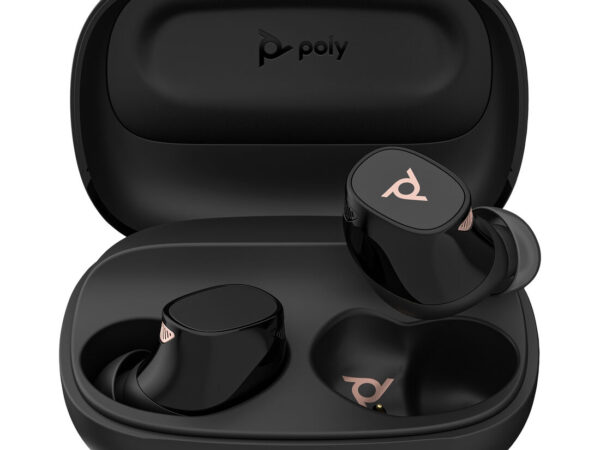 Poly Voyager Free 20 Black Earbuds +Basic Charge Case